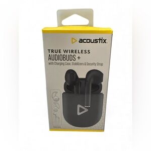 Acoustix Audiobuds+ True Wireless Earbuds | New in Box | Bluetooth 5.0